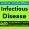 Infectious Disease Exam Review & Test Bank App
