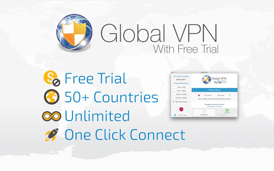 Global VPN - With Free Subscription - 4.6 - (macOS)