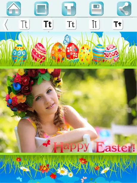 Happy Easter photo frames for album – Pic editor