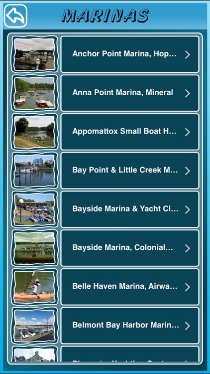 Virginia State Marinas