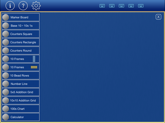 K-2 Math Tools iPad screenshot