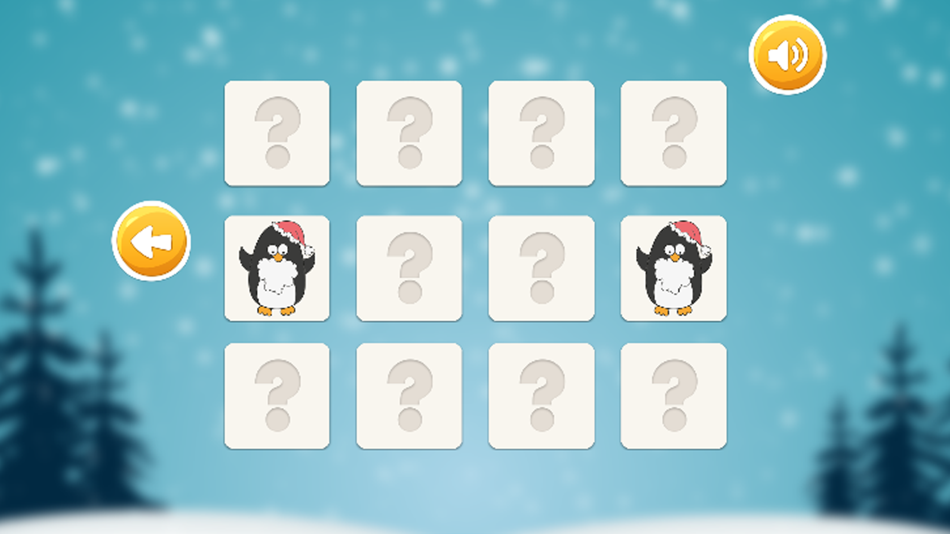 #4. Penguin Memory Matching Kids and Toddler Games (iOS) Podle: Arnon Kreethawate