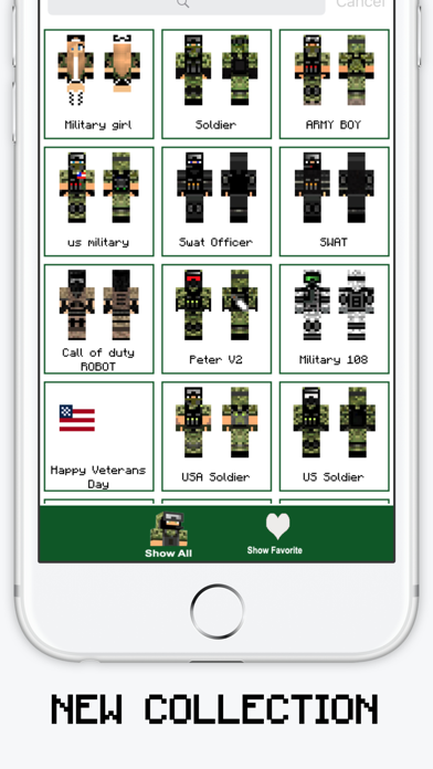 Military Skins for Minecraft PE & PCのおすすめ画像2