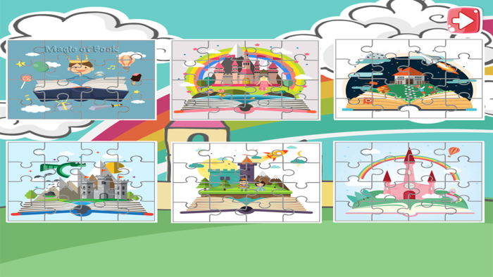 Magic of Book Jigsaw Puzzle Free Kids Art Table