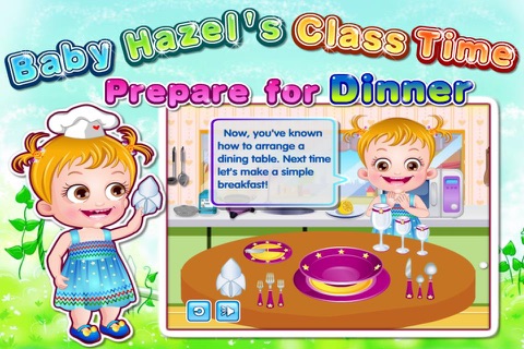 Baby Hazel's Class Time - Prepare for Dinner screenshot 2