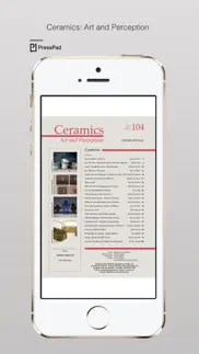 ceramics: art and perception iphone screenshot 2