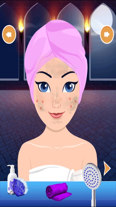 Halloween Girl Makeover Night - parlor makeup screenshot 3