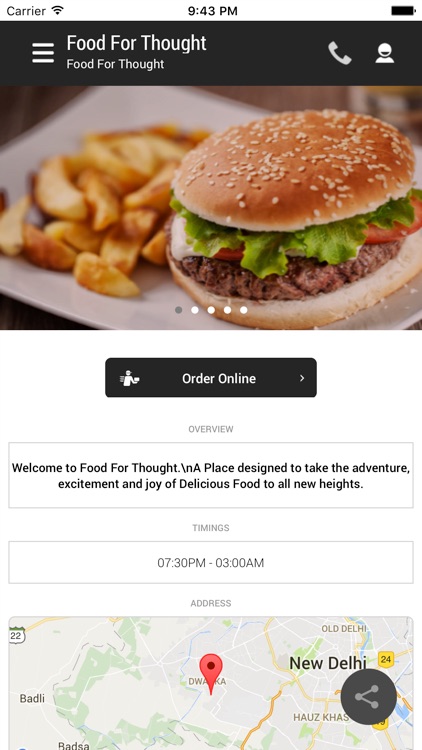 Food For Thought Restaurant