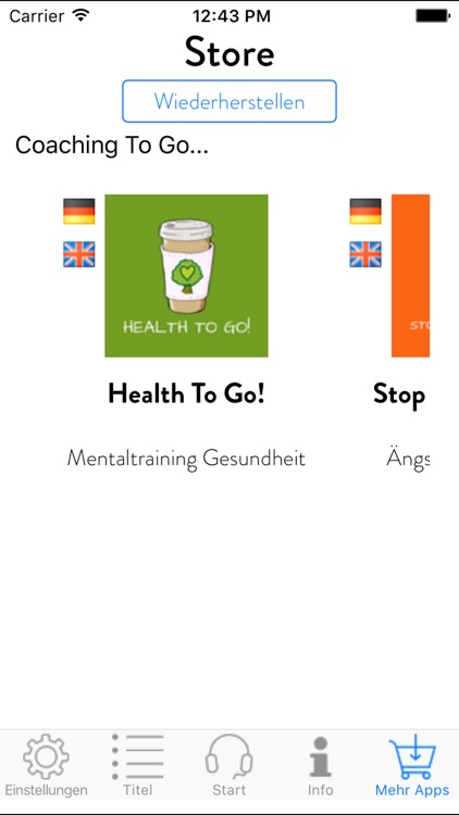 Stop Depression To Go! Mentaltraining screenshot-4