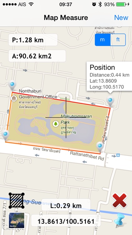 map measure planimeter : land area and distance screenshot-4