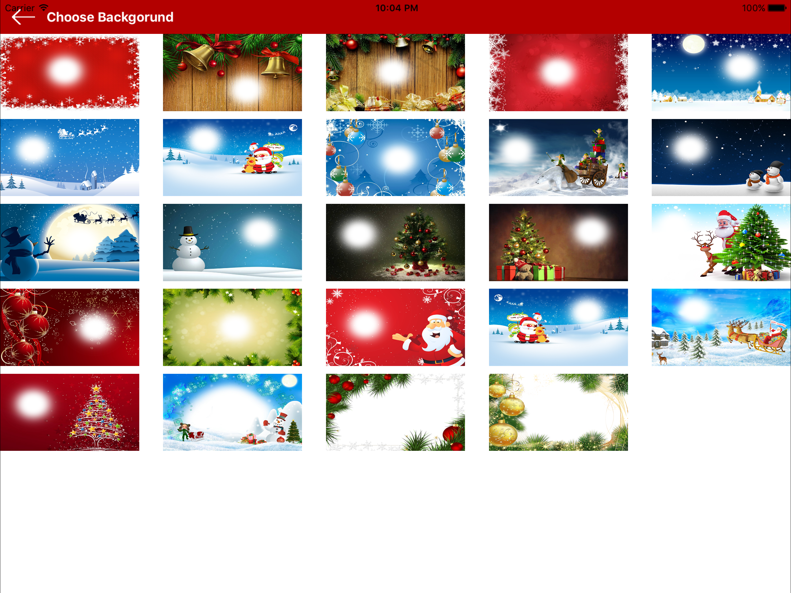 Christmas Backgrounds - Photo Editor screenshot 7