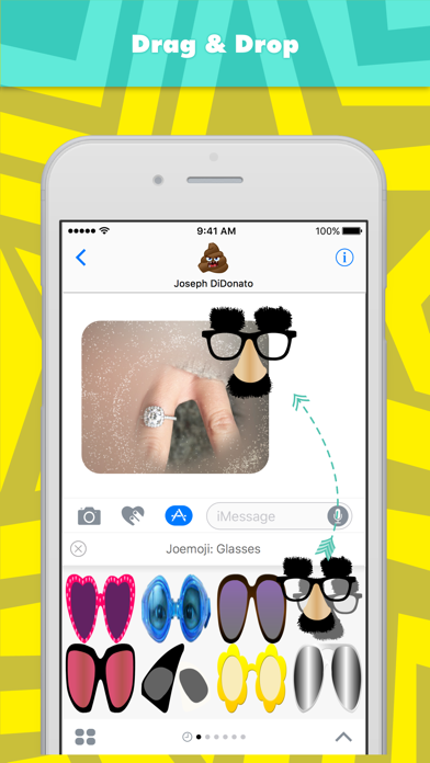 Joemoji: Glasses stickers by Joemoji Screenshot 3 - AppWisp.com Joemoji: Glasses stickers by Joemoji Screenshot 3 - AppWisp.com