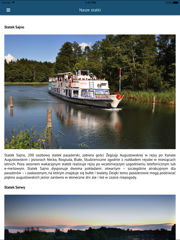 Screenshot #6 pour Żegluga Augustowska