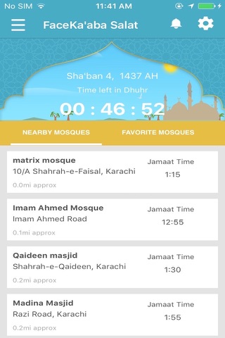 FaceKaaba: Iqama Prayer Times screenshot 2