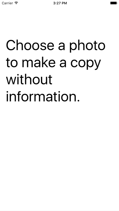 Screenshot #1 pour Hide img Info