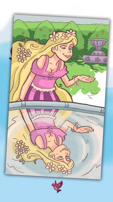 Princess Rapunzel coloring and painting book screenshot 2