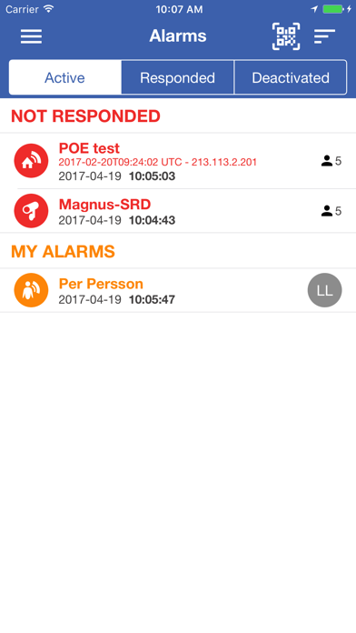 Skyresponse:mobile Screenshot