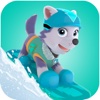 Snow Ski Safari Of Dog Game