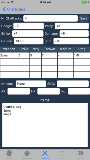 Old School RPG Character Sheet(圖4)-速報App