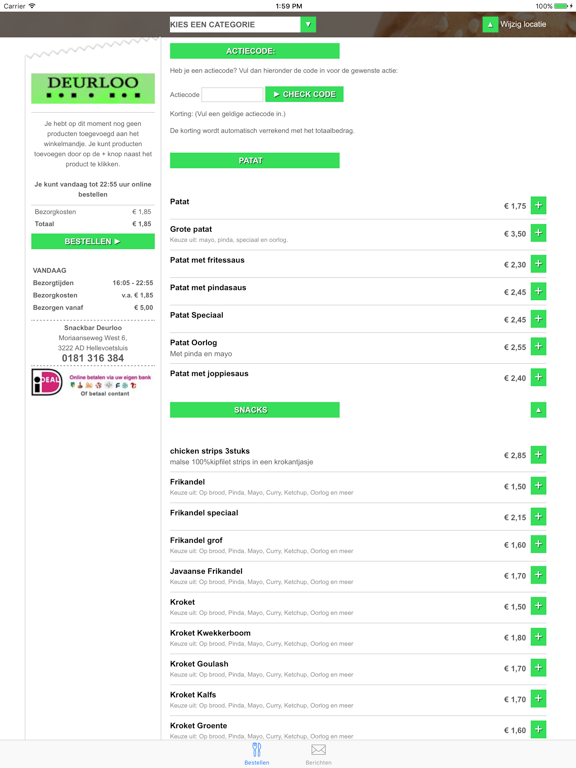 Screenshot #6 pour Snackbar Deurloo
