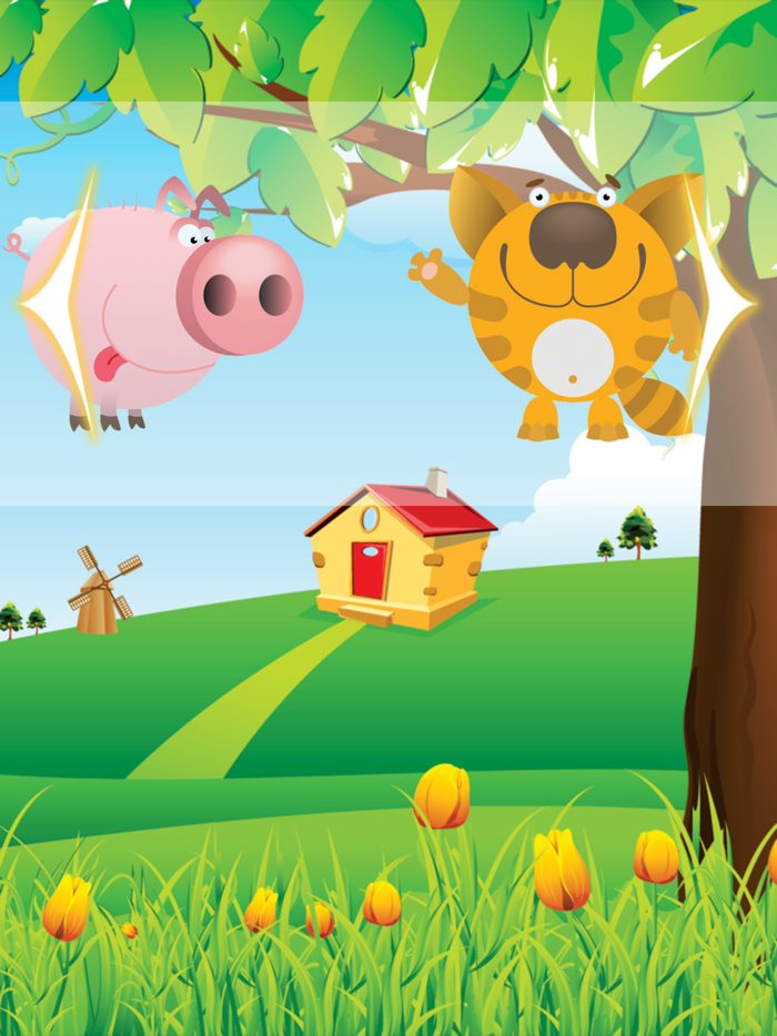 Puzzle Farm animals for toddlers