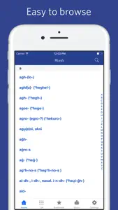 Proto Indo European etymological dictionary screenshot #1 for iPhone