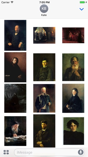 Nikolai Ge Artworks Stickers(圖4)-速報App