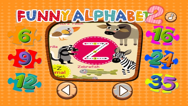 Alphabet Jigsaw Games Kids & Toddlers Free Puzzle