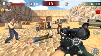 Screenshot #2 pour Sniper Shoot Fire War