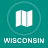 Wisconsin, USA : Offline GPS Navigation