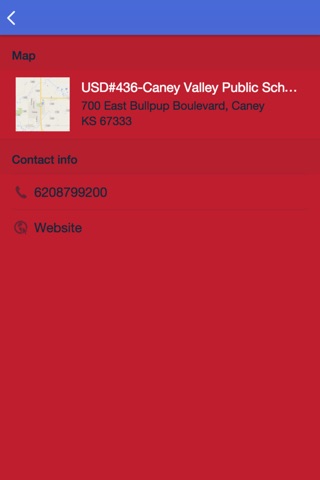 Caney Valley Public Schools screenshot 2
