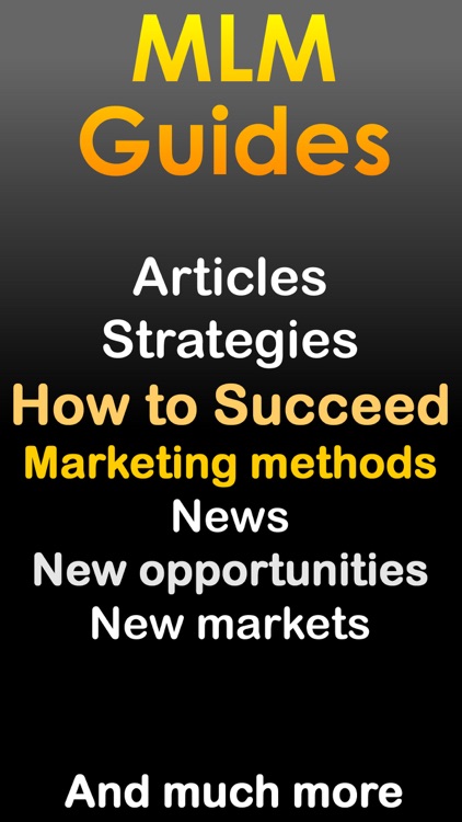 MLM master guide - Training and marketing app