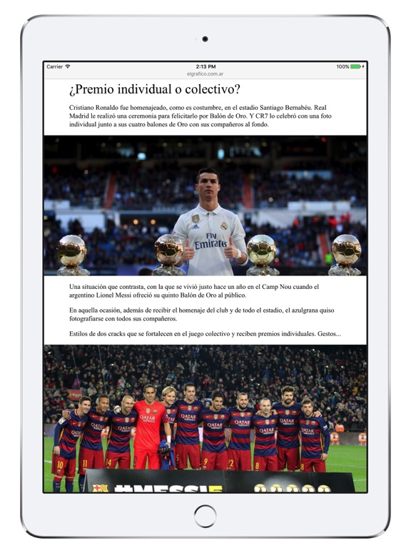 Screenshot #6 pour Noticias Argentinas