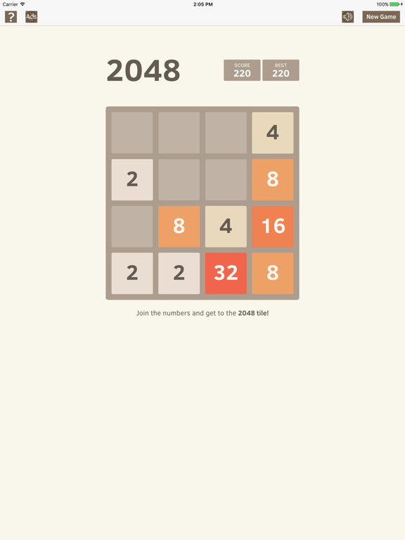 Screenshot #4 pour 2048 Tile!