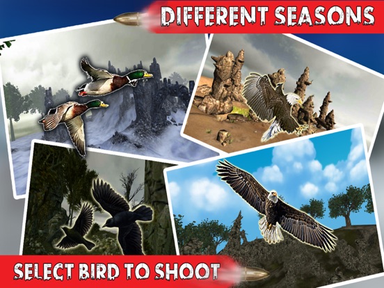 Bird Hunting Season 3D: Real Sniper Shooting 2017 iPad screenshot