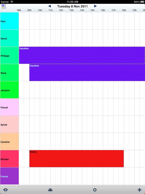 Planning PME HD iPad screenshot 3 - Productivity app