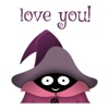 Cute Little Wizard  (Animated) stickers