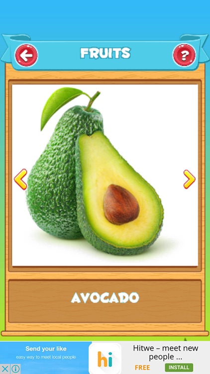 Learn Vegetables and Fruits