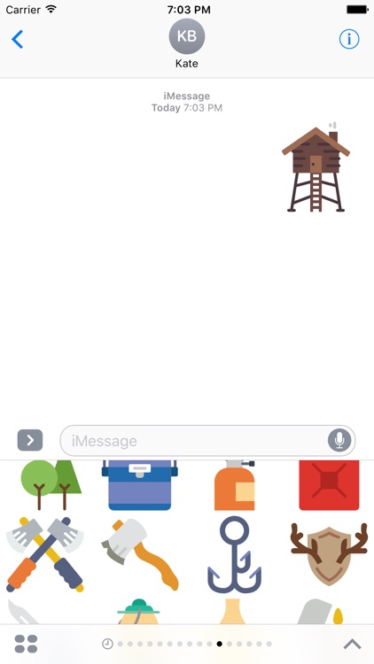 Outdoors Stickers - for Messages screenshot-3