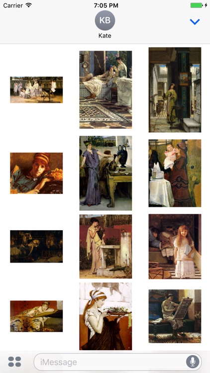 Sir Lawrence Alma Tadema Artworks Stickers screenshot-3