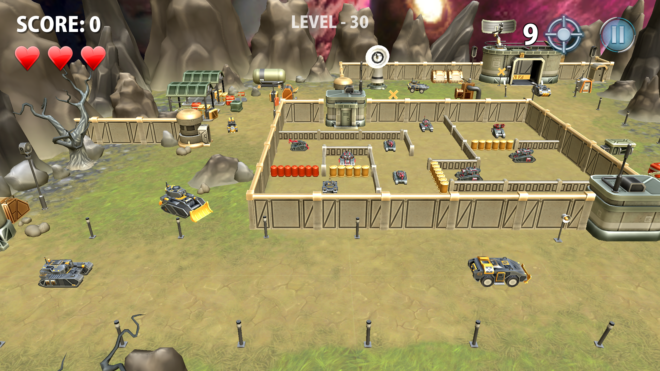 Titan Tank Wars 3D screenshot 3
