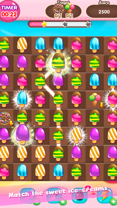 Candy Sweet Mania - Best Match 3 Puzzle iPhone screenshot