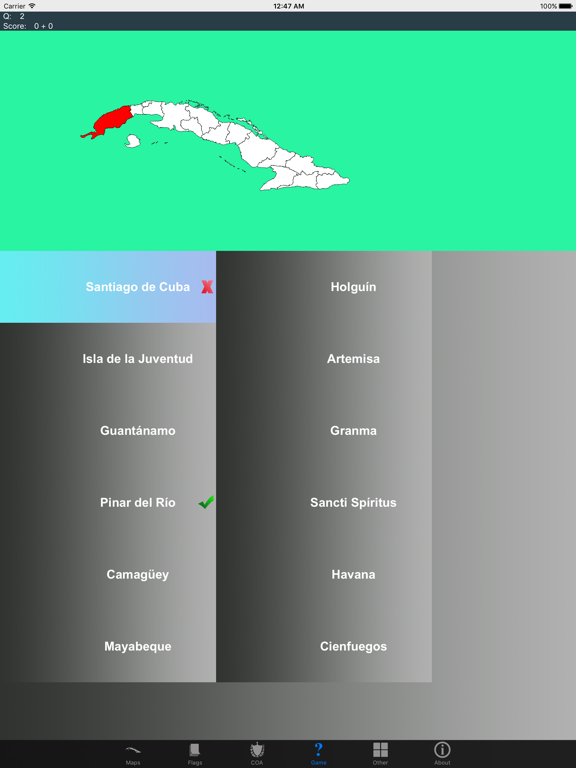 Screenshot #5 pour Cuba Provinces Maps and Capitals