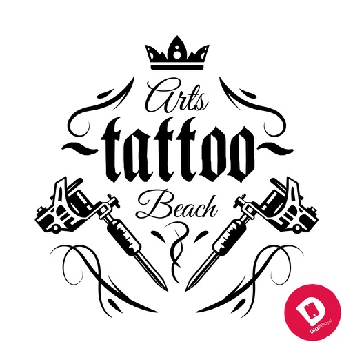 Arts Beach Tattoo icon