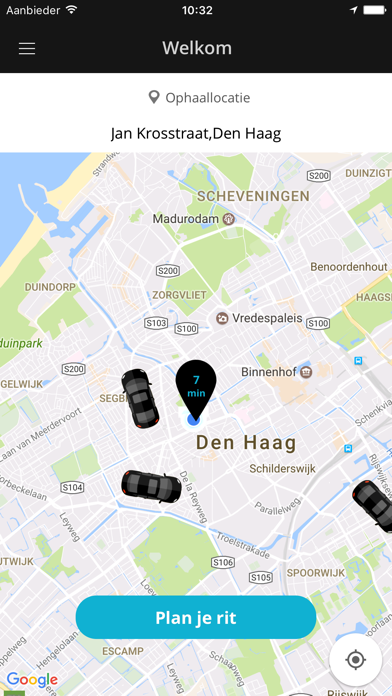 Screenshot #1 pour Holland Taxi App