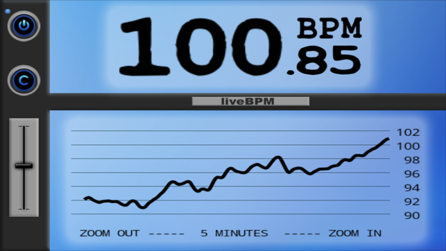 ‎liveBPM - Beat Detector Capture d'écran