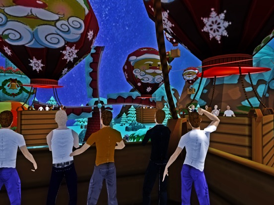 Screenshot #6 pour Joyeux Noël Santa 3D Jeu-Joyeux Noel