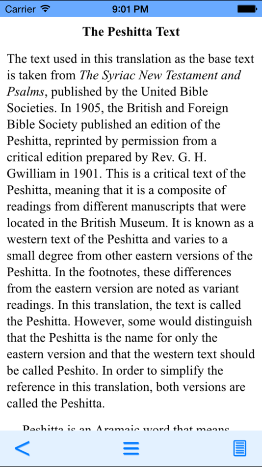 #2. Aramaic New Testament (iOS) 由: Light of the Word Ministry