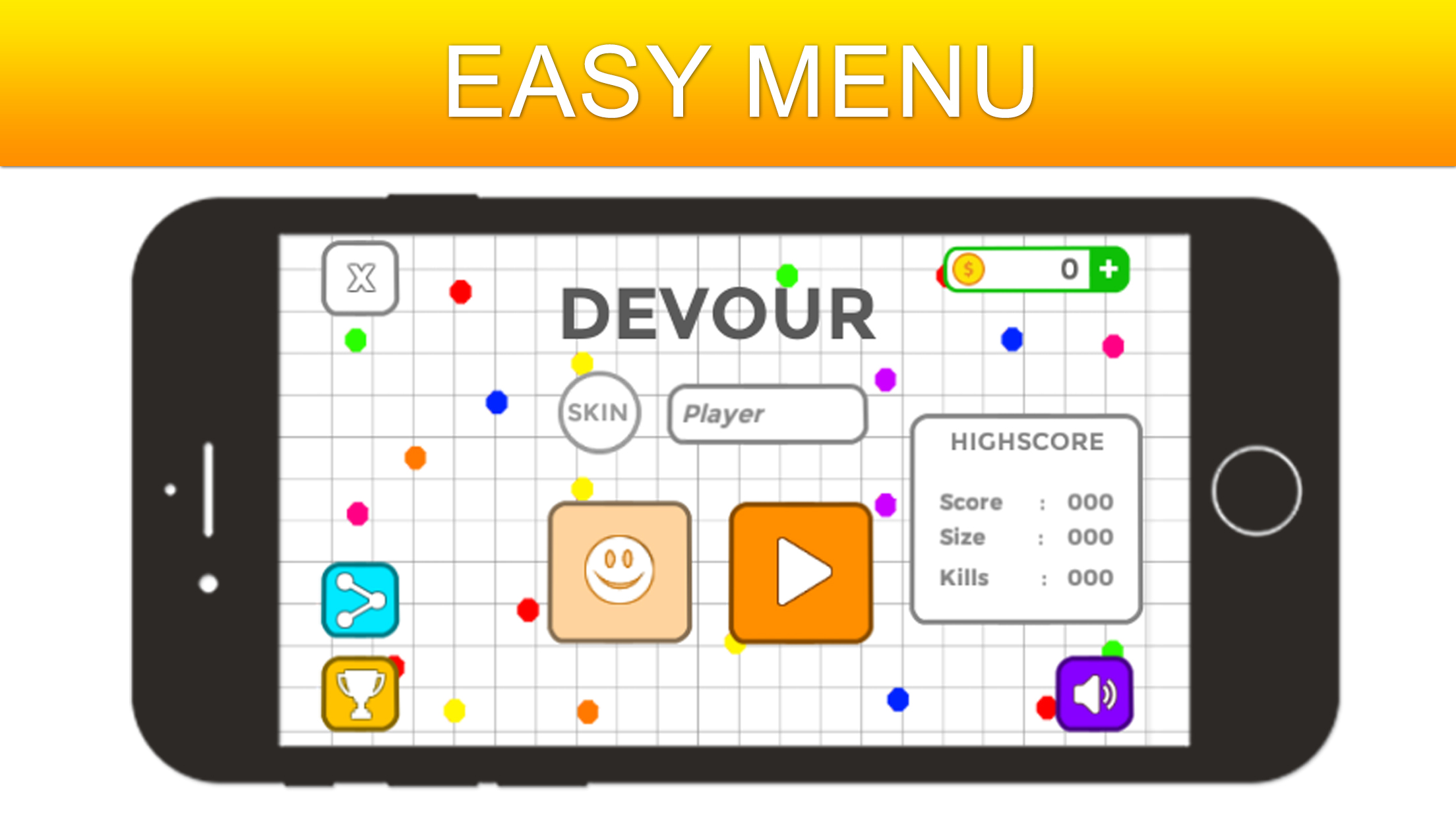 Devour.io - Cell Mitosis Battle With aG.aRio Eater screenshot 5