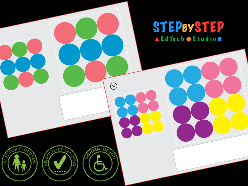 #2. Mosaics - Arrange colorful pieces to form a mosaic (iOS) 由: STEP BY STEP